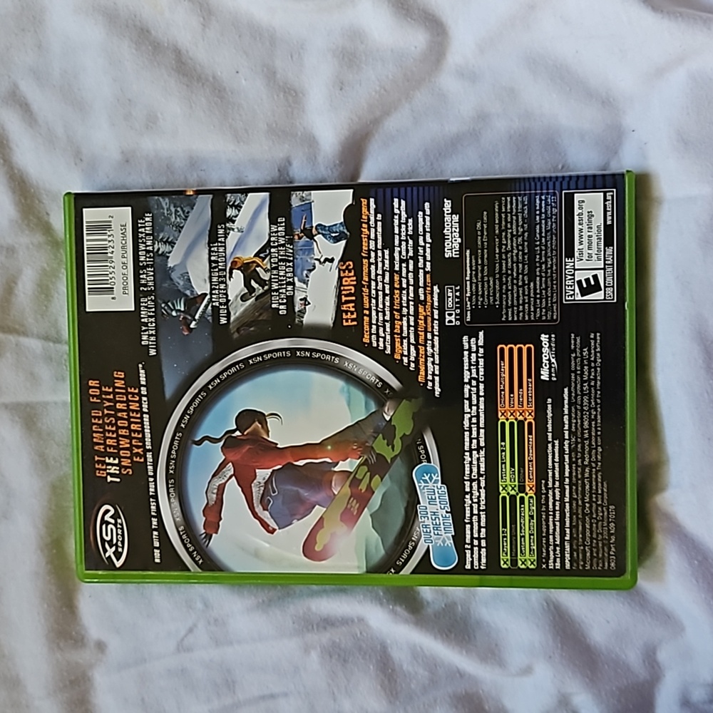 1/2 PRICE🔻Xbox XSN Sports Amped 2 - Picture 2 of 5